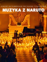 Baner promujący wydarzenie. Nazwa wydarzenia i zdjęcie osób artystycznych.