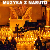 Baner promujący wydarzenie. Nazwa wydarzenia i zdjęcie osób artystycznych.