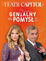 Baner promujący wydarzenie. Nazwa wydarzenia i zdjęcie osób artystycznych.