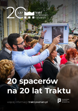 Baner promujący wydarzenie. Nazwa wydarzenia i zdjęcie osoby artystycznej.