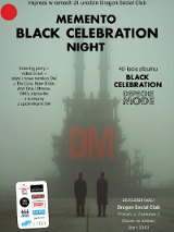 Baner promujący wydarzenie. Nazwa wydarzenia i zdjęcie osoby artystycznej.