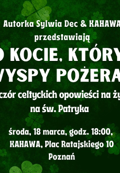 Baner promujący wydarzenie. Nazwa wydarzenia i zdjęcie osoby artystycznej.