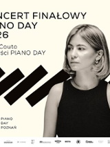 Baner promujący wydarzenie. Nazwa wydarzenia i zdjęcie osoby artystycznej.