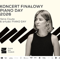 Baner promujący wydarzenie. Nazwa wydarzenia i zdjęcie osoby artystycznej.