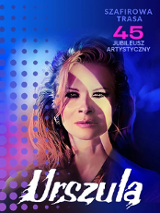 Baner promujący wydarzenie. Nazwa wydarzenia i zdjęcie osoby artystycznej.