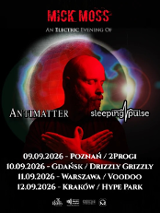 Baner promujący wydarzenie. Nazwa wydarzenia i zdjęcie osoby artystycznej.