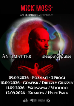 Baner promujący wydarzenie. Nazwa wydarzenia i zdjęcie osoby artystycznej.