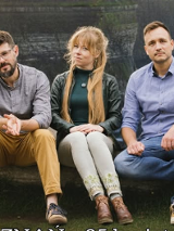 Baner promujący wydarzenie. Nazwa wydarzenia i zdjęcie osób artystycznych.