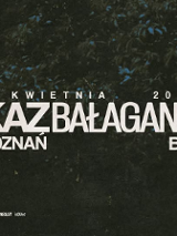 Baner promujący wydarzenie. Nazwa wydarzenia i zdjęcie osoby artystycznej.