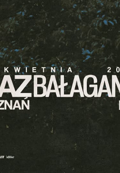 Baner promujący wydarzenie. Nazwa wydarzenia i zdjęcie osoby artystycznej.