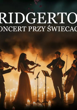 Baner promujący wydarzenie. Nazwa wydarzenia i zdjęcie osób artystycznych.