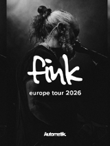 Baner promujący wydarzenie. Nazwa wydarzenia i zdjęcie osób artystycznych.