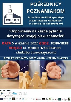 Drewniane figurki ludzi. W tle rozłożone ręce mężczyzny w garniturze. Szczegółowe informacje z plakatu w treści artykułu.