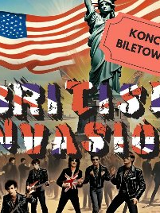 Plakat z nazwą wydarzenia "British Invasion"