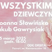 W prawym dolnym rogu rozkwitnięta różą. Informacje zawarte na plakacie podane są w artykule.