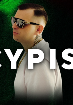 Raper, a na nim napis Cypis.