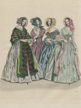 Damy w długich sukniach