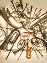 dekoracja z instrumentów