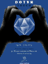 Plakat promujący wystawę pokonkursową 30. Międzynarodowego Konkursu Sztuki Złotniczej. Oprócz informacji o wydarzeniu, znajduje się na nim duży rysunek błękitnego diamentu, trzymanego w dłoniach.