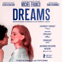 Na białym tle para mężczyzny i kobiety zbliżających się do pocałunku.