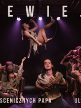 Plakat spektaklu Drzewiej.