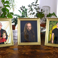 Dyniowy atak na mamę i tatę