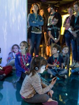 dzieci podczas oprowadzania, fot. Ł. Gdak