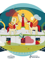 Baner, bajkowy świat, wróżek, pegazów, magicznych eliksirów