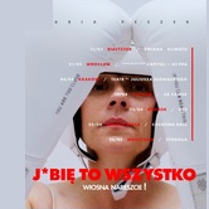 Grafika: zdjęcie artystki w białym kasku i rękawicach bokserskich. Na pierwszym planie tytuł trasy koncertowej i wypisane miejsca kolejnych koncertów.