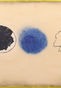 Jedna z prac artysty.