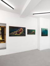 Zdjęcie części wystawy w galerii.