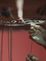 Jadna z prac artystki.