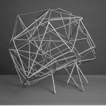 Julian Boss-Gosławski, Struktura, metal spawany, 64,5 x 81 x 70 cm, fot. W. Idźkowski