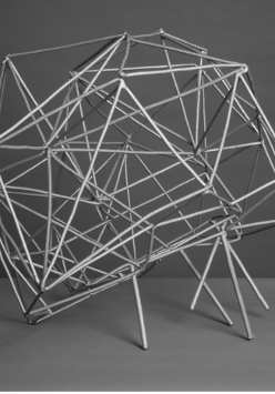 Julian Boss-Gosławski, Struktura, metal spawany, 64,5 x 81 x 70 cm, fot. W. Idźkowski