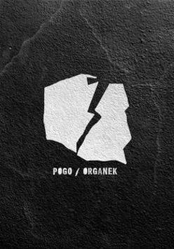 Grafika stylizowana na graffiti przedstawia mapę Polski rozciętą błyskawicą na 2 części. Pod nią napis "Pogo / Organek".