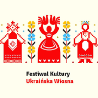 Na grafice logo festiwalu Ukraińska Wiosna.