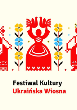 Na grafice logo festiwalu Ukraińska Wiosna.