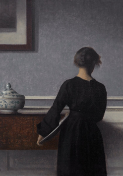 Na grafice fragment jednego z obrazów artysty.