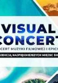 Na grafice napis visual koncert.