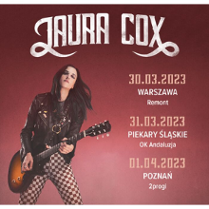 Zdjęcie artystki i nazwa wydarzenia.