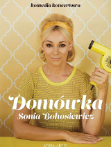 Baner promujący wydarzenie. Nazwa wydarzenia i zdjęcie artystki.