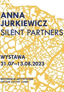 Grafika. Na białym tle pojawiają się żółto-pomarańczowe wzory. Przypominają one mikroskopijny obraz.