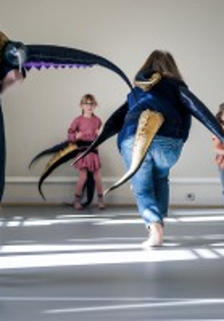 Na zdjęciu fragment przedstawienia.