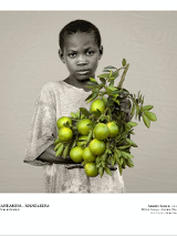 Na grafice jedna z prac na wystawie.