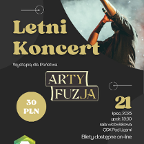 Na grafice plakat promujący wydarzenie.