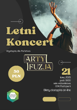 Na grafice plakat promujący wydarzenie.