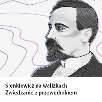 Grafika z podobizną Sienkiewicza. Pod spodem tytuł wydarzenia.