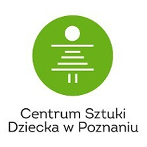 na grafice logo Centrum Sztuki Dziecka.
