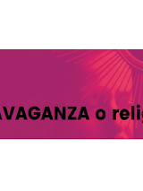 na różowym tle czarny tytuł spektaklu