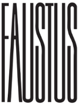 na białym tle czarny napis FAUSTUS